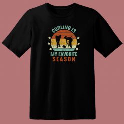Curling Is My Favorite Vintage 80s T Shirt Style