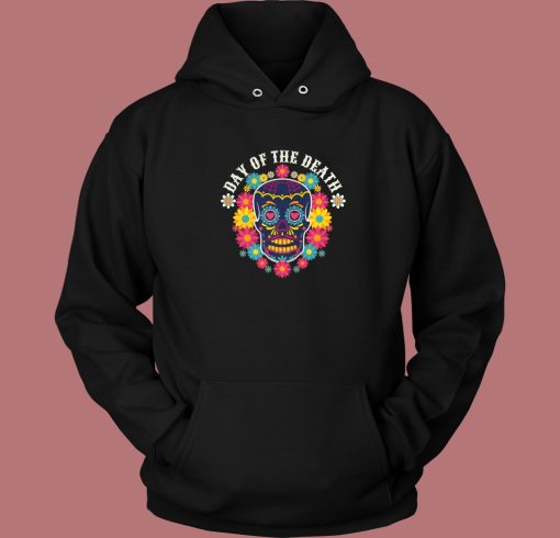 Day Of The Dead Sugar Skull Hoodie Style