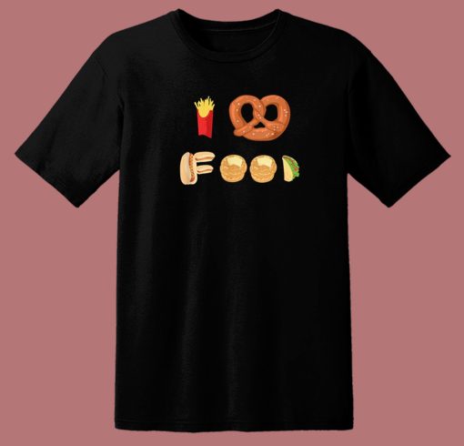 Food Lover Cooking 80s T Shirt Style