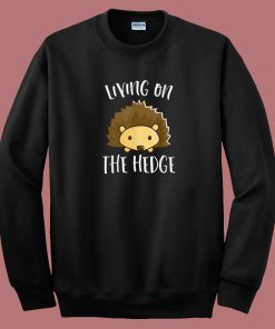 Funny Spikey Hedgehog 80s Sweatshirt