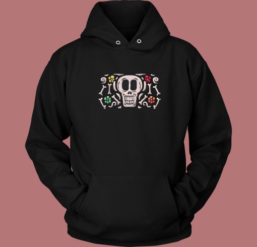 Happy Mexican Skull Hoodie Style
