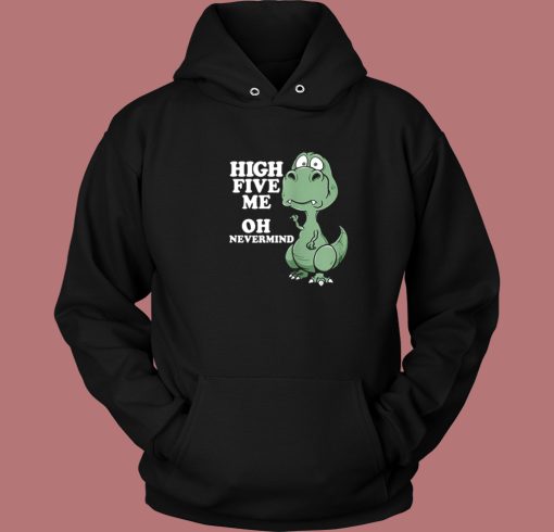 High Five Joke Dinosaur Hoodie Style