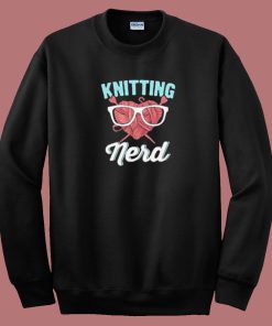 Knitter Granny Crochet 80s Sweatshirt