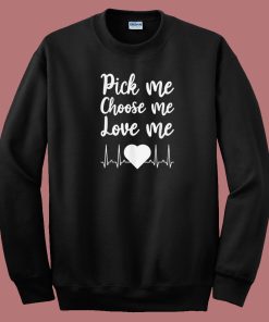 Love Me Valentine Day 80s Sweatshirt