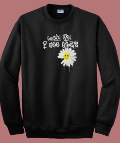 Lucky Me See Ghosts Daisy 80s Sweatshirt