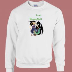 Maid Dragon Anime 80s Sweatshirt