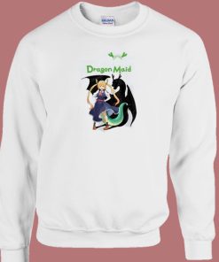 Maid Dragon Anime 80s Sweatshirt