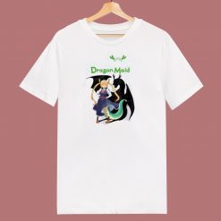 Maid Dragon Anime 80s T Shirt Style