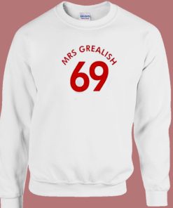 Mrs Grealish 69 Funny 80s Sweatshirt