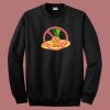 No Pineapple On Pizza 80s Sweatshirt