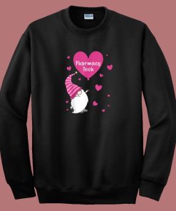 Pharmacy Tech Valentine 80s Sweatshirt