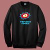 Popcorn Power Comic 80s Sweatshirt