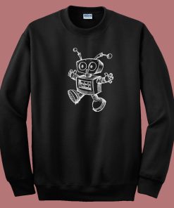 Robotics Retro Science Toy 80s Sweatshirt