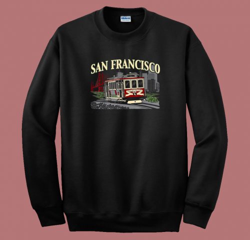 San Francisco Golden Gate 80s Sweatshirt