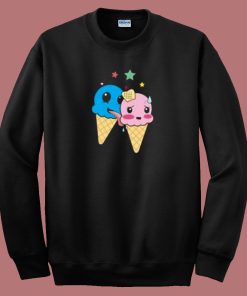 Sexy Kawaii Ice Cream 80s Sweatshirt