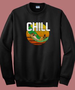 Timon Chill Leaf Hammock Vintage 80s Sweatshirt