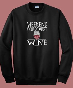 Weekend Forecast 100 Chance 80s Sweatshirt