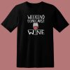 Weekend Forecast 100 Chance 80s T Shirt Style