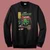 A Wild Cathulhu Appears Funny 80s Sweatshirt