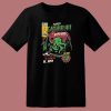 A Wild Cathulhu Appears Funny 80s T Shirt Style