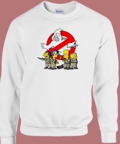 Awsome Homer Busters Simpsons 80s Sweatshirt