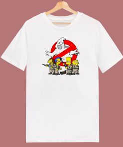 Awsome Homer Busters Simpsons 80s T Shirt Style