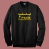 Born Fresh Gold Heads Basketball 80s Sweatshirt