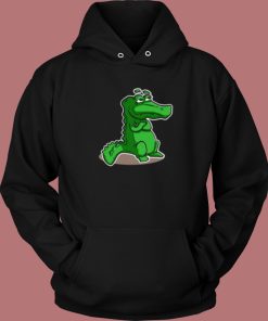Contemplation Of The Crocodile Hoodie Style