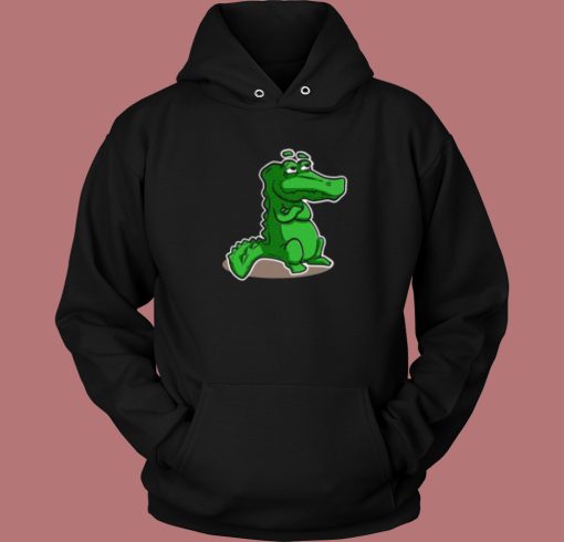 Contemplation Of The Crocodile Hoodie Style