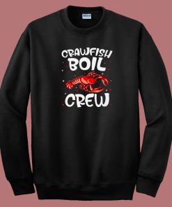 Crawfish Boil Crew Crayfish 80s Sweatshirt