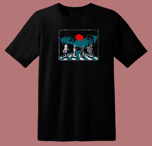 Demon Slayer Abbey Road 80s T Shirt Style
