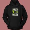 Eat All The Pickles Funny Dabbing Hoodie Style