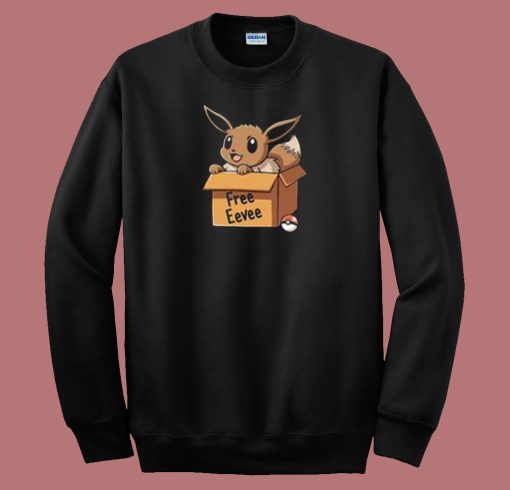 Funny Free Eevee 80s Sweatshirt