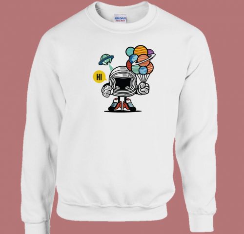 Gift From Outer Space Vintage 80s Sweatshirt
