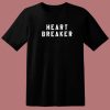 Heart Breaker Block Valentine 80s T Shirt Style