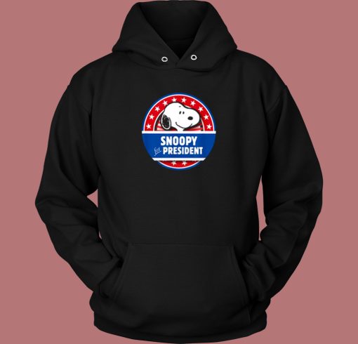 Peanuts Snoopy For President Hoodie Style