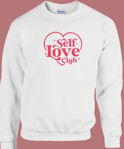 Self Love Club Valentine Day 80s Sweatshirt