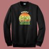 Sorry I Have Plants This Weekend 80s Sweatshirt