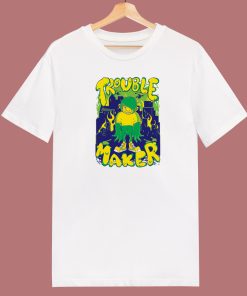 Trouble Maker Graphic 80s T Shirt Style
