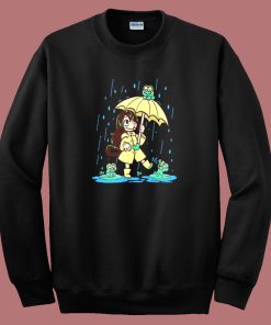 Tsuyu Asui Frog Girl 80s Sweatshirt