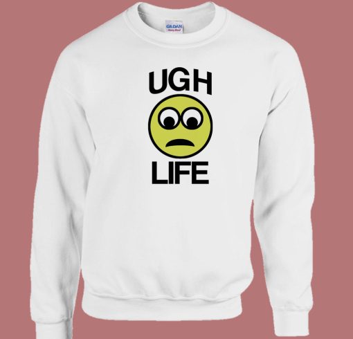 Ugh Life Emoji 80s Sweatshirt