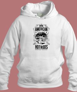 Usa American Hot Rods Vintage Hoodie Style