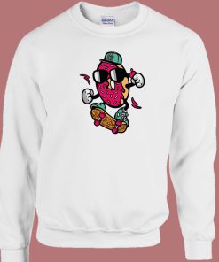 Vintage Donut Skater 80s Sweatshirt