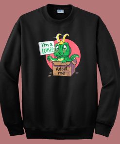 Adopt This Loki Alligator 80s Sweatshirt
