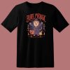 Black Meowgic Cute Evil 80s T Shirt Style