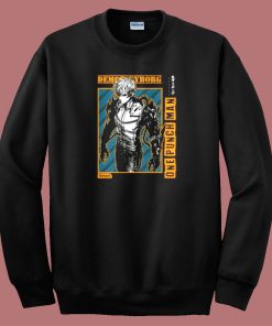 Demon Cyborg In Frame 80s Sweatshirt