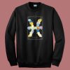 Floral Zodiac Sign Pisces 80s Sweatshirt