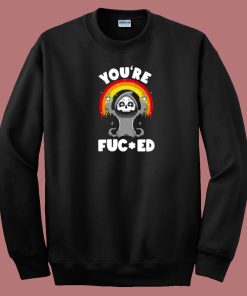 Happy Reaper Fcked 80s Sweatshirt