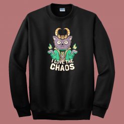 I Love The Chaos 80s Sweatshirt