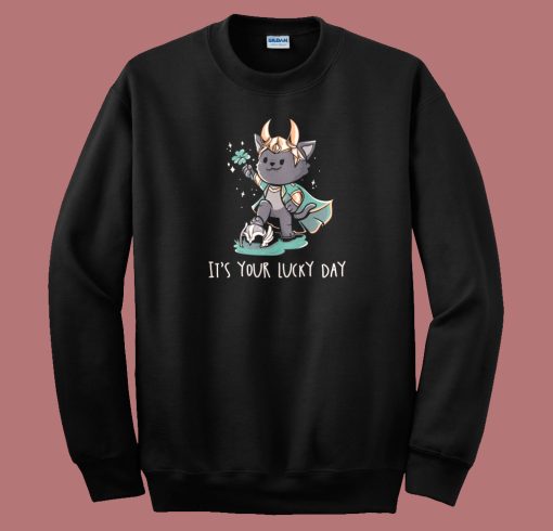 Its Your Lucky Day 80s Sweatshirt